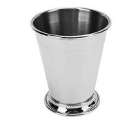 Cyrank Verres en Acier Inoxydable, Style Vintage Menthe Julep Tasses Bordure Perlée Verres à Cocktail Mojito Tasse pour Mules de Moscou Autres Cocktails(Argent)