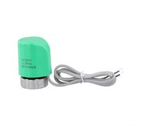 CYRENT Actionneur thermique pour chauffage au sol 230 V | Actionneur de valve électrique avec filetage M30 x 1,5 mm | Fabriqué à partir de matériau PC | Composant de contrôle du système hydraulique