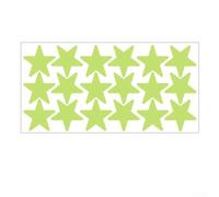 CYRENT Autocollants muraux créatifs en forme d'étoile et de lune phosphorescents 3D pour porte, fenêtre, chambre, plafond, décoration DIY (212 32 d'entre eux)