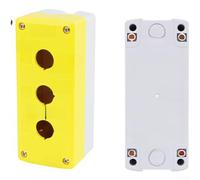 CYRENT Bellmei Boîtier de contrôle industriel IP65 étanche à l'eau, boîtier de commutateur à bouton-poussoir fabriqué en ABS + PC résistant avec joint en caoutchouc pour la protection contre