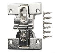 CYRENT Charnière d'armoire cachée pour portes pliantes - Extension complète à 180° - Charnière à rabat autoportante en alliage de zinc pour armoire murale armoire rangement chaussures meubles