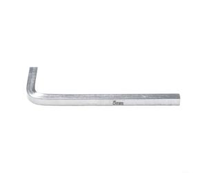 CYRENT Clé à molette carrée en L 4 points pour serrer les boulons carrés - Outil en acier durable 4 mm Dimension (5 mm)