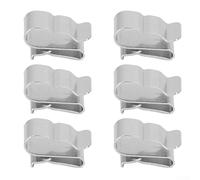 CYRENT Clips de câble en acier inoxydable pour panneau solaire - Système de gestion des fils pour installation de cadre de bateau (C)