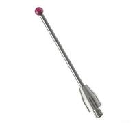 CYRENT CMM A-5003-3680 Stylet à sonde tactile avec tige en acier blanc, filetage de 3 mm, longueur 50 mm, outil de mesure CNC pour l'inspection du travail des métaux