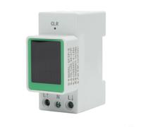 CYRENT Compteur multifonction CA monté sur rail, 80-270 V 0-100 A avec | Idéal pour les ateliers, les usines et les bâtiments commerciaux. Montage rapide sur rails standard.