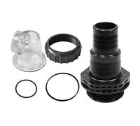 CYRENT Couvercle de pré-filtre en ABS transparent pour pompe de piscine SPS50 SPS75 SPS100 - Kit de remplacement facile à installer, accessoire durable pour système de circulation