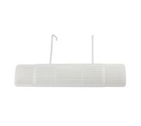 CYRENT Déflecteur CA rétractable pour climatiseur mural réglable de 58 à 96 cm avec 3000 trous pour un refroidissement uniforme du chauffage et une installation facile (A)