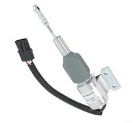 CYRENT Électrovanne d'arrêt de carburant 12 V pour moteur diesel CUMMINS 4BT 6BT 5,9L Bobine résistante à la chaleur Réponse rapide Compatible avec Hyundai R130 R170 SA-4756-12