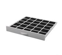 CYRENT Filtre d'entrée lavable et réutilisable, préfiltre éponge pour systèmes de ventilation, tuyau en polyéthylène et aluminium (pour 160 mm)