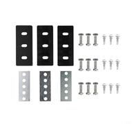 CYRENT Kit de modification de turbine à neige en acier inoxydable, palettes en caoutchouc de 6,35 mm d'épaisseur et bandes en acier inoxydable 304, kit de rénovation pour souffleuses à neige à 2