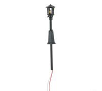 CYRENT Lot de 10 lampes de train à LED blanc chaud 1:100 pour modélisme ferroviaire, diorama, décoration de cour, échelle HO OO N, matériau ABS