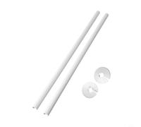 CYRENT Lot de 2 cache-tuyaux de radiateur de 15 mm de long avec colliers pour tuyaux en cuivre ou en plastique - Réglables - Aucune peinture nécessaire - Anthracite - Pour la maison et le bureau