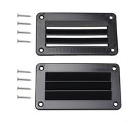 CYRENT Lot de 2 couvercles d'aération de camping-car avec construction ABS, offrant une gestion du flux d'air et une protection de ventilation pour camping-cars, yachts, bateaux et zones intérieures