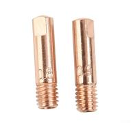 CYRENT MIG Lot de 21 embouts de contact de buse de soudeur en laiton ABS longue durée Ouverture multiple 035 030 pour torche FC90 Compatible avec le soudage professionnel DIY (035)