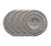 CYRENT MOVA Lot de 4 chiffons de rechange en microfibre pour séries P50 Pro et Ultra P10 pour maintenir des sols propres et hygiéniques et une installation rapide