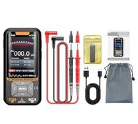 CYRENT Oscilloscope multimètre portable 5 MHz 48 MSa/s 2 en 1 avec écran TFT (AOS12 PRO)