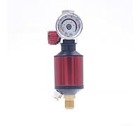 CYRENT Régulateur de pression du compresseur d'air avec filtre à eau et connecteur en acier inoxydable, fournit un contrôle précis de la pression et une filtration de l'humidité pour les équipements