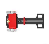 CYRENT Scie à rail carrée à 11 angles pour des coupes précises avec système de support de bord, conçue pour s'adapter à plusieurs rails de guidage de scie à chenille