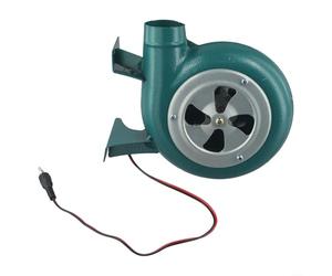 CYRENT Souffleur électrique haute vitesse pour barbecue, charbon de bois et poêle 2800 tr/min ACDC avec puissance de sortie de 100 W (30 W)