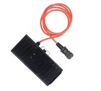 CYRENT TIG Pédale de contrôle du pied de soudeur Potentiomètre coulissant 14 broches 2 m Fil en acier inoxydable Design antidérapant pour un réglage précis du courant Compatible avec Miller RFCS 14