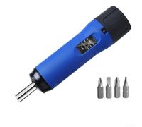 CYRENT Tournevis dynamométrique réglable 0,1-6 N·m avec mécanisme de glissement automatique et quatre embouts interchangeables pour un assemblage de précision et une utilisation en atelier (B)