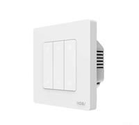 CYRENT Variateur d'intensité intelligent pour Zigbee avec contrôle par application et assistance vocale, plusieurs options 1, 3 options, comprend une fonction de synchronisation et une récupération de