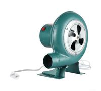 CYRENT Ventilateur centrifuge électrique à vitesse réglable 2800 tr/min pour barbecue extérieur, cuisinière et avec compatibilité d'alimentation AC/DC (100 W)