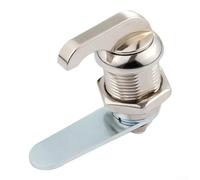 CYRENT Verrou de tiroir en alliage de zinc avec bouton intégré et languette pour armoires, boîtes de distribution et unités de rangement (22 mm)