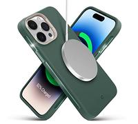CYRILL by Spigen UltraColor Mag [Charge sans Fil Magnétique] Coque Compatible iPhone 14 Pro Max 6.7 Pouces (2022) Couleur Souple TPU Grip Protection Bumper - Kale