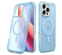 CYRILL Spigen UltraSheer Mag Coque Compatible avec iPhone 16 Pro (2024) - Baby Blue
