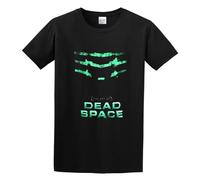 Cyrillizzie The Art of Dead Space Unisex 100% Cotton Short-Sleeve T-Shirts Black XXXL