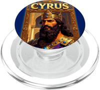 Cyrus Le Grand Roi Persan PopSockets PopGrip pour MagSafe