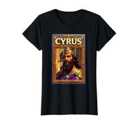 Cyrus Le Grand Roi Persan T-Shirt Graphique avec Valeur