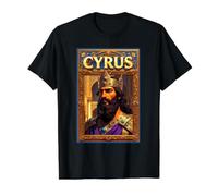 Cyrus Le Grand Roi Persan T-Shirt Graphique avec Valeur