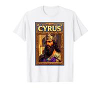 Cyrus Le Grand Roi Persan T-Shirt Graphique avec Valeur