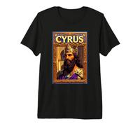 Cyrus Le Grand Roi Persan T-Shirt Haut de Gamme