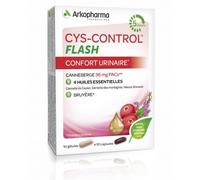 Arkopharma - Complément alimentaire Cys-Control Flash Confort urinaire 10 gélules + 10 capsules