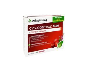 Cys-Control Fort avec Microbiotiques Sachet Boîte de 15