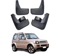 CYSJ 4 Pièces Auto Bavettes, pour Suzuki Jimny 2005-2018, Résistant à l'usure Étanche Anti-éclaboussures Bavettes Voiture Accessoires