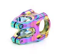 CYSKY 31,8 Potence de vélo 35mm Potence VTT Courte Collier de Guidon Ultra-léger en Alliage d'aluminium CNC 35mm pour VTT, vélo de Route, DH, Gravel, BMX (Colorée)