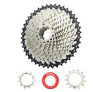 CYSKY Cassette 11 Vitesses 11-42T Cassette adaptée pour VTT, vélo de Route, VTT, BMX (Poids léger) (11-42T)