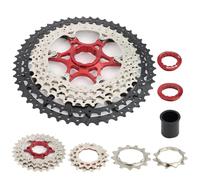 CYSKY Cassette de vélo 11 Vitesses 11-52 Dents Cassette Compatible avec Shimano Sram Sunrace, Convient pour VTT, vélo de Route