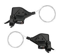 CYSKY Manette de Vitesse de vélo 1 Paire 3x7 21 Vitesses Manette de Vitesse dérailleur de vélo de Montagne avec indicateur de Vitesse leviers de Changement de Vitesse du Pouce Droit et Gauche Combo