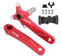 CYSKY Pédalier de VTT 170 175mm 104 BCD Jeu de Manivelle avec kit de Support inférieur et boulons de chaîne pour VTT BMX Downhill Ebike