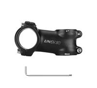 CYSKY Potence VTT 31,8mm 25,4mm 7 Degrés 60/70/80/90/100/110/120/130 mm Potence de vélo Courte pour Guidon Potence pour VTT vélo de Route Gravel Bike City Bike Ebike (Diamètre Guidon 25,4mm, 60mm)