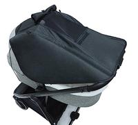 Cysocool Pare-soleil universel pour landau, landau, landau, poussette, protection contre les UV, bloque 99 % des rayons UV, store occultant pour aider bébé à faire la sieste | Fenêtre supérieure de