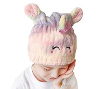 Cysocool Super Absorbante Bonnet de Serviette Microfibre Cheveux pour Filles Anti-frisottis Douces Turban Enfants à Séchage Rapide Bonnet de Douche Accessoire Cheveux