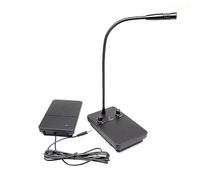 CYSSJF Interphone de fenêtre Microphone d'intercommunication à Deux Voies et Haut-Parleur Interphone de fenêtre de Banque Microphone de fenêtre en Verre Sourdine à Une Touche pour Banque