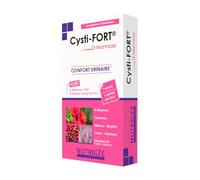 Cysti-Fort Urinaire 7 Jours NUTRIGÉE | D-Mannose, Cranberry, Bruyère, Hibiscus, Cuivre, Sélénium & Vitamine D3 | Infection Urinaire, Confort Urinaire Femme, Élimination & Immunité | 7 Sachets
