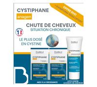Cystiphane Anagen Anti Chute 2 x 90 comprimés + Shampoing 100ml offert